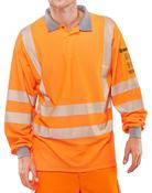 BEESWIFT ARC FLASH GO-RT POLO SHIRT ORANGE XL (PACK OF 1) image
