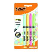 BIC HIGHLIGHTER GRIP ASSORTED PASTEL (PACK OF 4) 964859 image