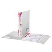 SNOPAKE 2 RING RING BINDER 15MM A4 CLEAR (PACK OF 10 BINDERS) 10119