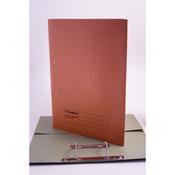 EXACOMPTA GUILDHALL TRANSFER SPIRAL POCKET FILE 315GSM FOOLSCAP ORANGE (PACK OF 25 FILES) 349-ORG image