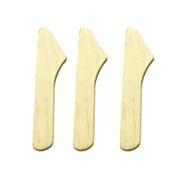 DISPOSABLE WOODEN KNIVES (PACK OF 100 KNIVES) image