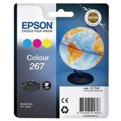 EPSON 267 CYAN/MAGENTA/YELLOW INK CARTRIDGE C13T26704010 / T2670 image