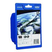 BROTHER LC985BKBP2 BLACK INKJET CARTRIDGE TWIN PACK (PACK OF 2) LC-985BKBP2 image