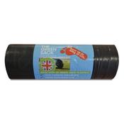 THE GREEN SACK MEDIUM DUTY REFUSE SACK ON A ROLL BLACK (PACK OF 15) GR0771 image