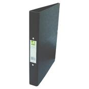 Q-CONNECT 25MM 2 RING BINDER POLYPROPYLENE A4 BLACK (PACK OF 10 BINDERS) KF02005 image