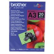 BROTHER PREMIUM PLUS A3 PHOTO PAPER 260GSM (PACK OF 20 SHEETS). image