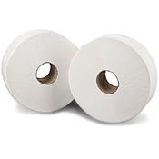 MINI JUMBO WHITE 2-PLY TOILET ROLL 150 METRES (PACK OF 12) J26150 image