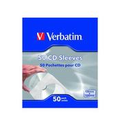 VERBATIM CD/DVD SLEEVES PAPER (PACK OF 50) 49992 image