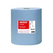 KATRIN CLASSIC INDUSTRIAL HAND TOWEL ROLL 3-PLY BLUE 500 SHEETS (PACK OF 2) 464224 image