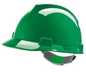 MSA V-GARD SAFETY HELMET GREEN  (PACK OF 1) image