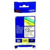 BROTHER P-TOUCH 12MM BLACK ON WHITE TZE231 LABELLING TAPE (PACK OF 1) image