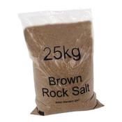 DRY BROWN ROCK SALT 25KG (PACK OF 20) 384072 image