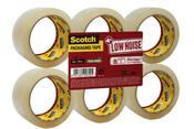 SCOTCH PACKAGING TAPE LOW NOISE 48MMX66M CLEAR (PACK OF 6) 3707 image