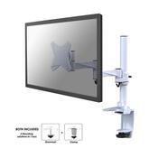 NEWSTAR SINGLE FLAT SCREEN MONITOR ARM WHITE 30" TILT, SWIVEL &amp; ROTATABLE image