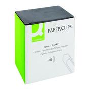 Q-CONNECT PAPERCLIPS NO TEAR 32MM (PACK OF 1000 CLIPS) KF01313 image