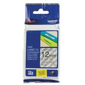 BROTHER P-TOUCH 12MM BLACK ON CLEAR TZE131 LABELLING TAPE (PACK OF 1) image