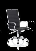 NOLA HIGH BACK EXECUTIVE CHAIR WITH CHROME BASE image