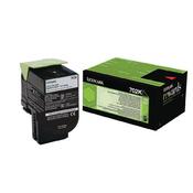 LEXMARK 702K BLACK TONER CARTRIDGE 70C20K0 image