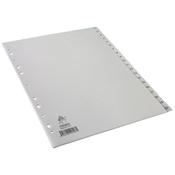 A4 WHITE 1-20 POLYPROPYLENE INDEX WX01356