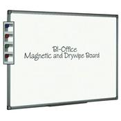 BI-OFFICE ALUMINIUM FINISH MAGNETIC WHITEBOARD 600X450MM MB0406186 image