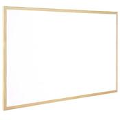 Q-CONNECT WOODEN FRAME WHITEBOARD 600X400MM KF03570