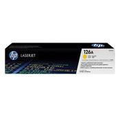 HP 126A YELLOW COLOUR LASERJET TONER CARTRIDGE CE312A image