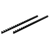 FELLOWES A4 BINDING COMBS 12.5MM BLACK (PACK OF 100) 5346502 image