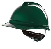MSA V-GARD 500 VENTED SAFETY HELMET GREEN  (PACK OF 1) image