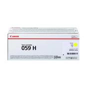 CANON 059H YELLOW HIGH YIELD LASER TONER CARTRIDGE 3624C001 image