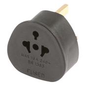 TRAVEL ADAPTOR EUROPEAN USA AND AUSTRALIAN TO UK BLACK (PACK OF 1)