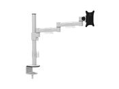 M100 SINGLE MONITOR ARM - WHITE image
