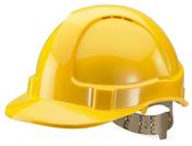 BEESWIFT COMFORT VENTED SAFETY HELMET YELLOW  (PACK OF 1) image