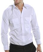 BEESWIFT PILOT SHIRT LONG SLEEVE WHITE 15.5 (PACK OF 1) image