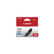 CANON CLI-551C XL CYAN HIGH YIELD INKJET CARTRIDGE 6444B001 image