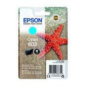 EPSON STARFISH 603 CYAN INK CARTRIDGE C13T03U24010 image