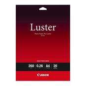 CANON A4 PRO LUSTER PHOTO PAPER 260GSM (PACK OF 20 SHEETS) image