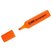 ORANGE HI-GLO HIGHLIGHTER (PACK OF 10) HI2717 819135 image