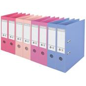ESSELTE 75MM LEVER ARCH FILE POLYPROPYLENE A4 ASSORTED (PACK OF 10 FILES) 231040 image