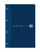 OXFORD MY NOTES RULED MARGIN FOUR-HOLE REFILL PAD 160 PAGES A4 (PACK OF 5) 846400177 image
