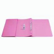 Q-CONNECT TRANSFER POCKET 35MM CAPACITY FOOLSCAP FILE PINK (PACK OF 25) KF26098 image