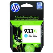 HP 933XL CYAN OFFICEJET INKJET CARTRIDGE (CAPACITY: 825 PAGES) CN054AE image