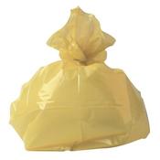 2WORK MEDIUM DUTY REFUSE SACK YELLOW (PACK OF 200) RY15581 image