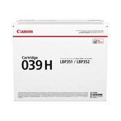 CANON 039H BLACK TONER CARTRIDGE HIGH CAPACITY 0288C001 image