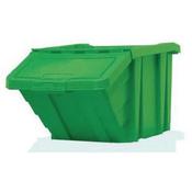 VFM GREEN HEAVY DUTY STORAGE BIN WITH LID (DIMENSIONS: 400 X 635 X 345MM) 359520 image