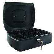 Q-CONNECT CASH BOX 12 INCH BLACK KF02604 (PACK OF 1)