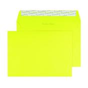 C5 WALLET ENVELOPE PEEL AND SEAL 120GSM BANANA YELLOW (PACK OF 250) BLK93019 image