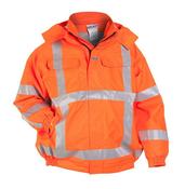 HYDROWEAR MOERS MULTI SIMPLY NO SWEAT FLAME RETARDANT ANTI-STATIC HIGH VISIBILITY WATERPROOF PILOT JACKET ORANGE M (PACK OF 1) image