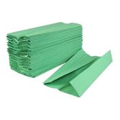 2WORK 1-PLY C-FOLD HAND TOWELS GREEN (PACK OF 2880) HC128GRVW image