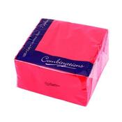 MAXIMA NAPKINS 33CM 2 PLY RED (PACK OF 100 NAPKINS) image
