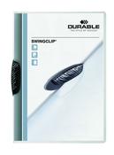 DURABLE SWINGCLIP CLIP FOLDER A4 BLACK (PACK OF 25 FOLDERS) 2260/01